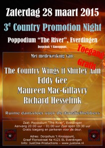 3e Country Promotion Night @ Poppodium The River | Everdingen | Utrecht | Netherlands