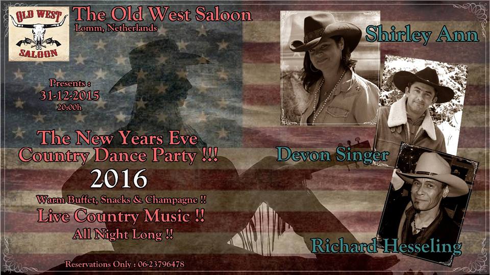 The New Years Eve Country Dance Party @ Old West Saloon | Lomm | Limburg | Nederland